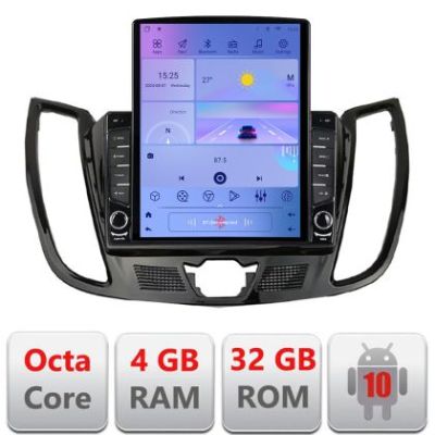 Navigatie Ford Kuga C-MAX Android radio gps internet Octa Core 4+64 LTE KIT-362-v2+EDT-E709