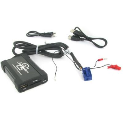 Connects2 CTAADUSB004 Interfata Audio mp3 USB/SD/AUX-IN AUDI A2/A3/A4/TT(Quadlock)