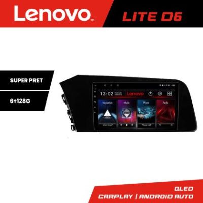 Navigatie Hyundai Elantra 2021- Lenovo Kit-elantra2021 8 core 6+128 GB Android Waze USB Navigatie Internet Youtube Radio