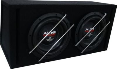 Subwoofer pasiv cu incinta 60L Audio System HX 10 EVO BR-2, 700(2x350) watts, 2x4 ohm, 2 x 250mm, 2 x 10