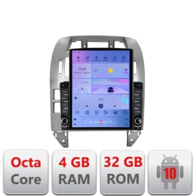 Navigatie VW Polo 2004-2011 Android radio gps internet Octa Core 4+64 LTE Kit-polo+EDT-E709