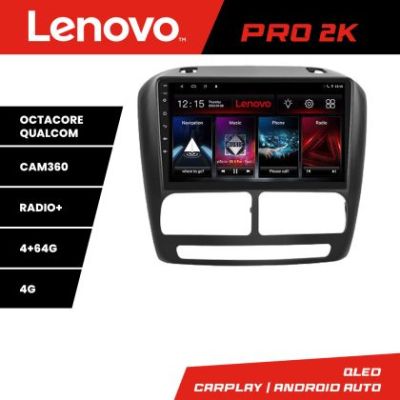 Navigatie Fiat Doblo 2010-2017 si Opel Combo 2010-2017 8 core QLED 2K 4+64 360 Quad Core Android Waze USB Navigatie Internet Youtube v1 Lenovo