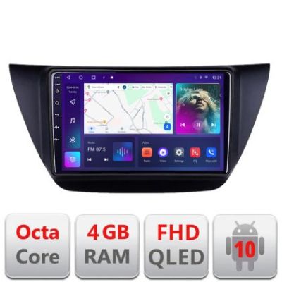 Navigatie Mitubishi Lancer 2001-2007 B-LANCER07 Android Ecran QLED octa core 4+64 carplay android auto KIT-lancer07+EDT-E309V3