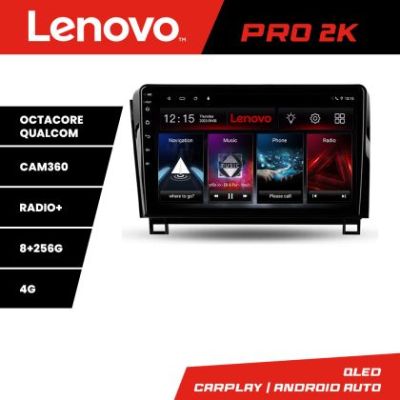 Navigatie Toyota Tundra 2007-2013 Android radio bluetooth internet 8 core QLED 2K 8+256 360 Lenovo