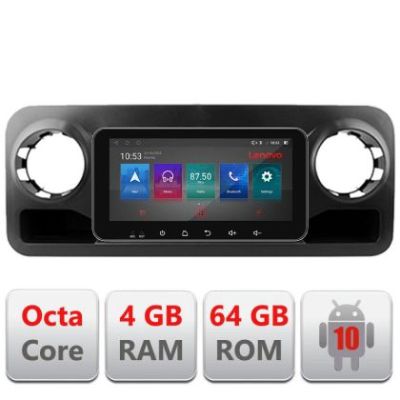 Navigatie Mercedes Sprinter 2018- Android radio gps internet Octa Core 4+64GB LTE ecran de 10.33' wide Kit-spr