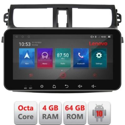 Navigatie Suzuki Celerio 2014-2021 Android radio gps internet Octa Core 4+64 LTE ecran de 10.33' wide KIT-celerio+EDT-E511-pro