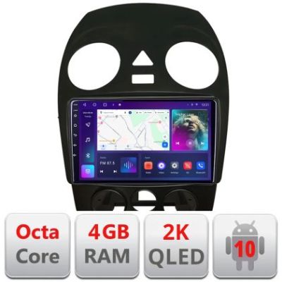 Navigatie VW Beetle 2005-2010 Android ecran Qled 2K Octa core 4+32 KIT-beetle-old+EDT-E409-2K