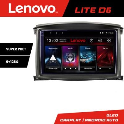 Navigatie Toyota Land Cruiser L100 2002-2006 Android radio gps internet 8 core 6+128 Lenovo