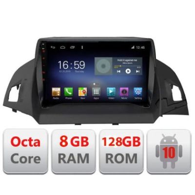 Navigatie FORD KUGA 2013-2017 F-362 Octa Core cu Android Radio Bluetooth Internet GPS WIFI DSP 8+128GB 4G