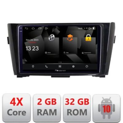 Navigatie Nissan Qashqai 5230-353 Android Ecran 720P Quad Core 2+32 carplay android auto