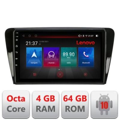 Navigatie Skoda Rapid Seat Toledo 2013+ Android radio gps internet Octa Core 4+64 LTE Kit-rapid+EDT-E509-PRO