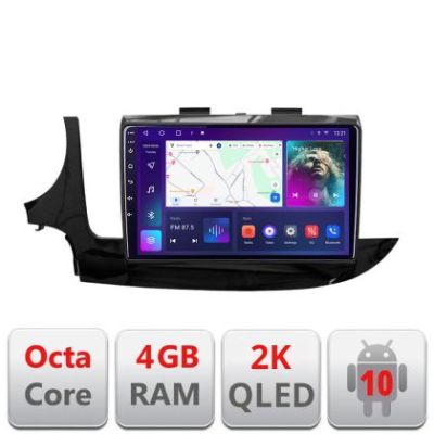 Navigatie Opel Mokka 2016- C-MOKKA2 Android Octa Core Ecran 2K QLED GPS 4G 4+32GB 360 KIT-Mokka2+EDT-E409-2K