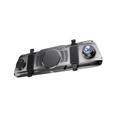 Oglinda cu DVR Lenovo ecran de 9.66" Camera fata si spate FHD 1080p unghi 170