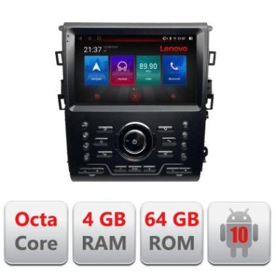 Navigatie Mondeo MK5 SYNC2 si SYNC 3 2015-2022 Octa Core cu Android Radio Bluetooth Internet GPS WIFI DSP 4+64GB 4G Ki