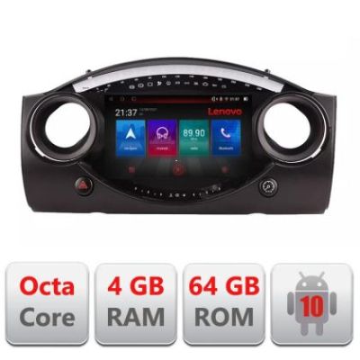 Navigatie Mini intre anii 2004-2006 Android radio gps internet Octa Core 4+64 LTE Kit-mini-03+EDT-E509-PRO