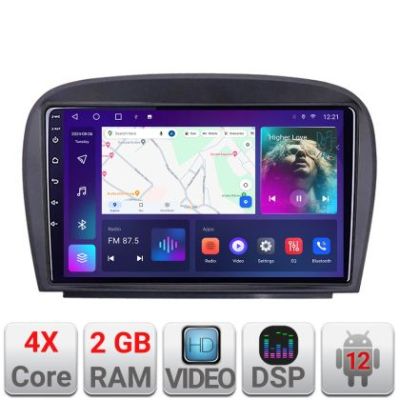 Navigatie Mercedes SL W230 2004-2011 A-W230  2+32 GB Android Waze USB Navigatie Internet Youtube Radio