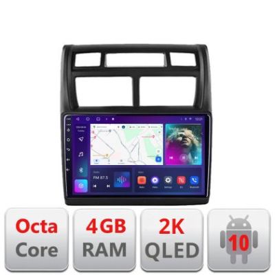 Navigatie Kia Sportage 2007-2013 C-023 Android Octa Core Ecran 2K QLED GPS 4G 4+32GB 360 KIT-023+EDT-E409-2K