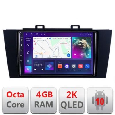 Navigatie Subaru Outback 2014-2019 C-OUTBACK5 Android Octa Core Ecran 2K QLED GPS 4G 4+32GB 360 KIT-OUTBACK5+EDT-E409-2K