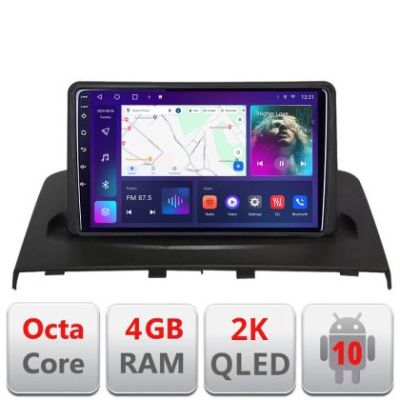 Navigatie Land Rover Freelander 2007-2015 Android Octa Core Ecran 2K QLED GPS 4G 4+32GB 360 KIT-freelander-up+EDT-E409-2K