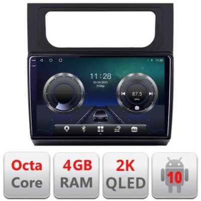 Navigatie VW Touran 2010-2016 C-touran3 Android Octa Core Ecran 2K QLED GPS 4G 4+32GB 360 kit-touran3+EDT-E410-2K