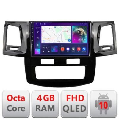 Navigatie Toyota Hilux 2008-2014 B-143 Android Ecran QLED octa core 4+64 carplay android auto KIT-143+EDT-E309V3