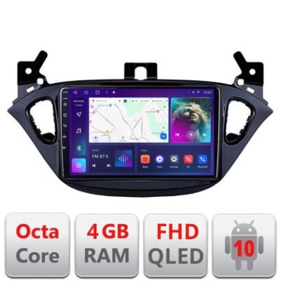 Navigatie Opel Corsa 2013-2016 B-corsa Android Ecran QLED octa core 4+64 carplay android auto kit-corsa+EDT-E309V3