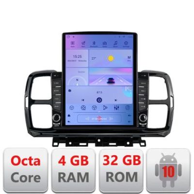 Navigatie Citroen C5 Aircross Android radio gps internet Octa Core 4+64 LTE Kit-aircross+EDT-E709