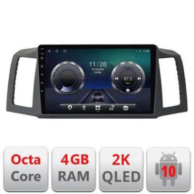 Navigatie Jeep Grand Cherokee 2008-2010 Android ecran Qled 2K Octa core 4+32 Kit-cherokee-2009+EDT-E410-2K