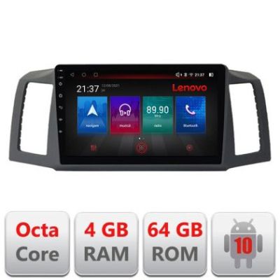 Navigatie Jeep Grand Cherokee 2008-2010 Android radio gps internet Octa Core 4+64 LTE Kit-cherokee-2009+EDT-E510-PRO