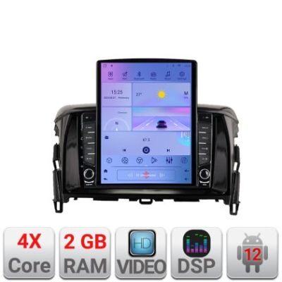 Navigatie Mitsubishi Eclipse Cross 2017- Android radio gps internet quad core 2+32 ecran vertical 9.7" Kit-cross-eu+EDT-E708