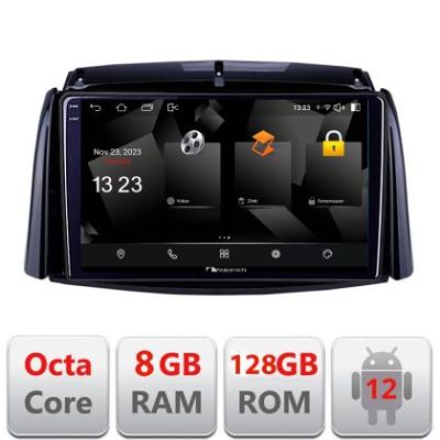 Navigatie Renault Koleos 2009-2016 5960Pro-KOLEOS Android Octa Core Qualcomm 2K Qled 8+128 DTS DSP 360 4G Optical