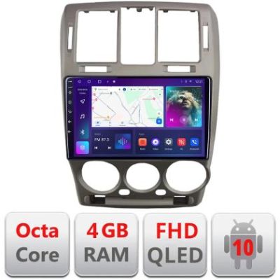 Navigatie HHyundai Getz 2002-2010 Android radio gps internet quad core 4+64 carplay android auto kit-getz+EDT-E309v3