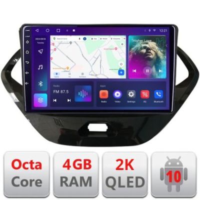 Navigatie Ford KA 2015-2020 Android ecran Qled 2K Octa core 4+32 KIT-ka+EDT-E409-2K