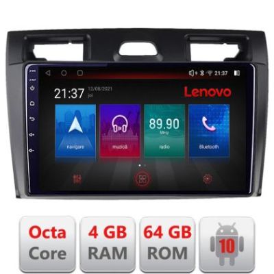 Navigatie Ford Fiesta MK5 2002-2008 Android radio gps internet Octa Core 4+64 LTE KIT-fiesta-mk5+EDT-E509-PRO