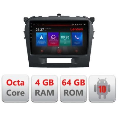 Navigatie Suzuki Grand Vitara 2016- E-2265 Octa Core cu Android Radio Bluetooth Internet GPS WIFI DSP 4+64GB 4G