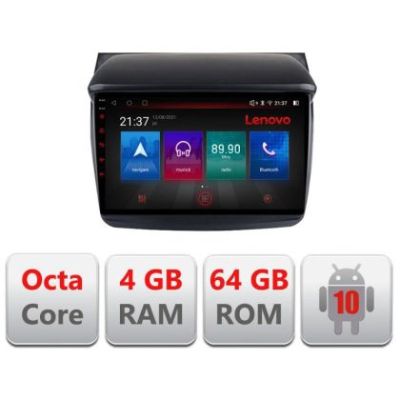 Navigatie Mitsubishi L200/Pajero 2006-2013 E-094 Octa Core cu Android Radio Bluetooth Internet GPS WIFI DSP 4+64GB 4G