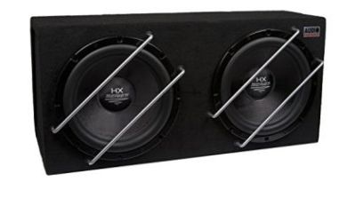 Subwoofer pasiv incinta 100L Audio System HX12 EVO BP-2, 1000(2x500) watts, 4x2 ohm, 2 x 300mm, 2 x 12