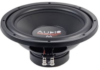 Subwoofer pasiv 2 bobine fara incinta Audio System M 12 DC EVO, 500 watts, 4(2x2) ohm, 300 mm, 12