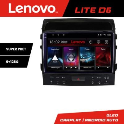 Navigatie Toyota Landcruiser 200 V8 2007-2015 cu navi si 360 Android radio gps internet 8 core 6+128 Lenovo