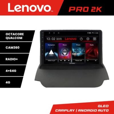 Navigatie Ford Ecosport 2013-2016 Lenovo Kit-232 8 core QLED 2K 4+64 360 Android Waze USB Navigatie Internet Youtube Radio