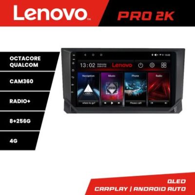 Navigatie Seat Arona Android radio gps internet 8 core QLED 2K 8+256 360 Lenovo