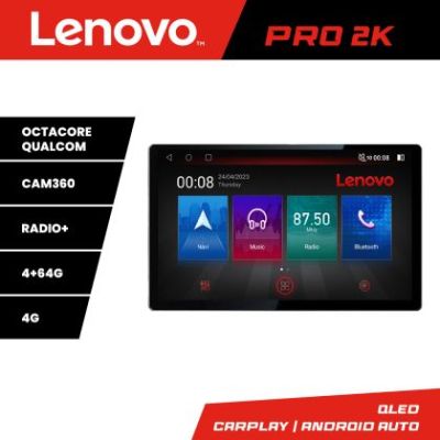 Navigatie Hyundai Tucson 2019 Lenovo PRO 4+64 2K 13 inch qled android 4G DSP gps internet  Kit-1135