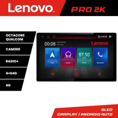 Navigatie Smart For Two 2005-2010 Lenovo PRO 4+64 2K 13 inch qled android 4G DSP gps internet  Kit-smart05