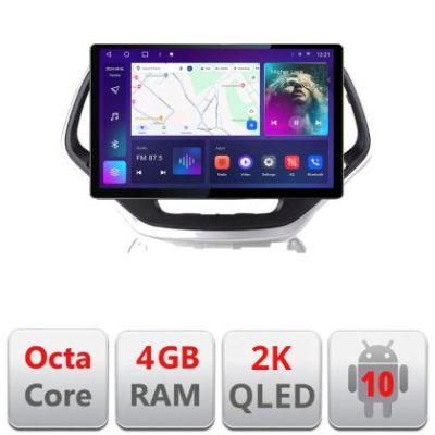 Navigatie dedicata  Jeep Cherokee 2014-2019 N-248 Edonav ecran 13" 2K 8 si 128 Android Waze USB Navigatie 4G 360 Toslink Youtube R