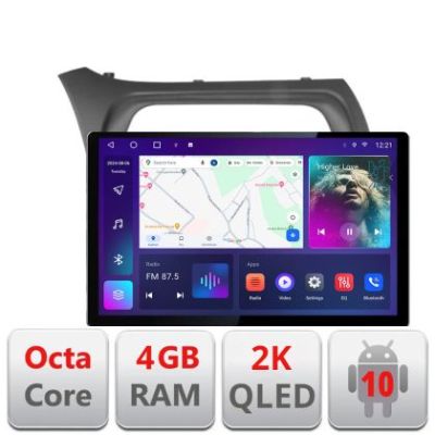 Navigatie dedicata Honda Civic Hatchback 2006-2012 N-hatchback Edonav ecran 13" 2K 8 si 128 Android Waze USB Navigatie 4G 360 Tosl