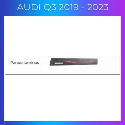 Lumini ambientale Audi Q3 2019-2023 set complet control telefon sau sistem original trimuri