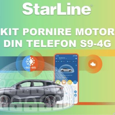 Kit pornire motor Starline S9 v2 4G Maybach * Toate, aplicatie telefon 4G (montaj inclus)