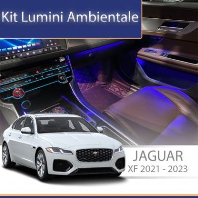 Lumini Ambientale Jaguar XF 2021-2023 set complet control telefon sau sistem original