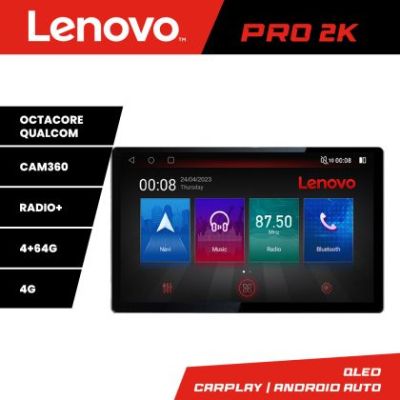 Navigatie Peugeot 2008 2020- Lenovo PRO 4+64 13 inch 2K android 4G DSP gps internet  Kit-209-2020