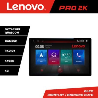 Navigatie Kia Picanto 2016- K-2217 Lenovo PRO 4+64 13 inch 2K android 4G DSP gps internet  Cor